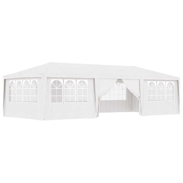 vidaXL || vidaXL Professional Party Tent with Side Walls 13.1'x29.5' White 0.3 oz/ft²