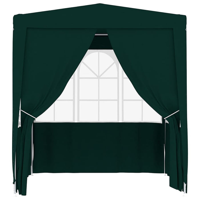 vidaXL || vidaXL Professional Party Tent with Side Walls 6.6'x6.6' Green 0.3 oz/ft²