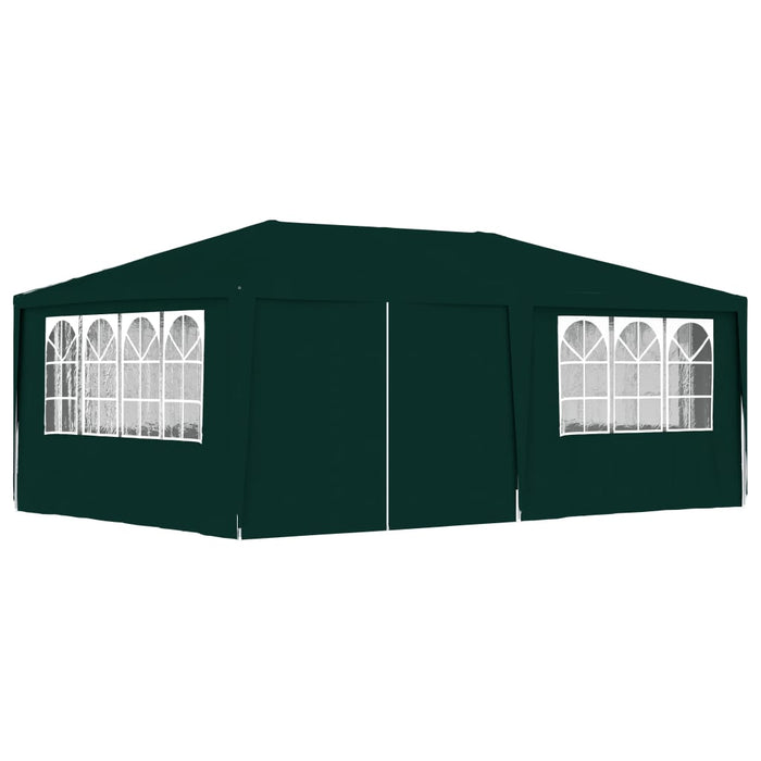 vidaXL || vidaXL Professional Party Tent with Side Walls 13.1'x19.7' Green 0.3 oz/ft²