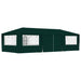 vidaXL || vidaXL Professional Party Tent with Side Walls 13.1'x29.5' Green 0.3 oz/ft²