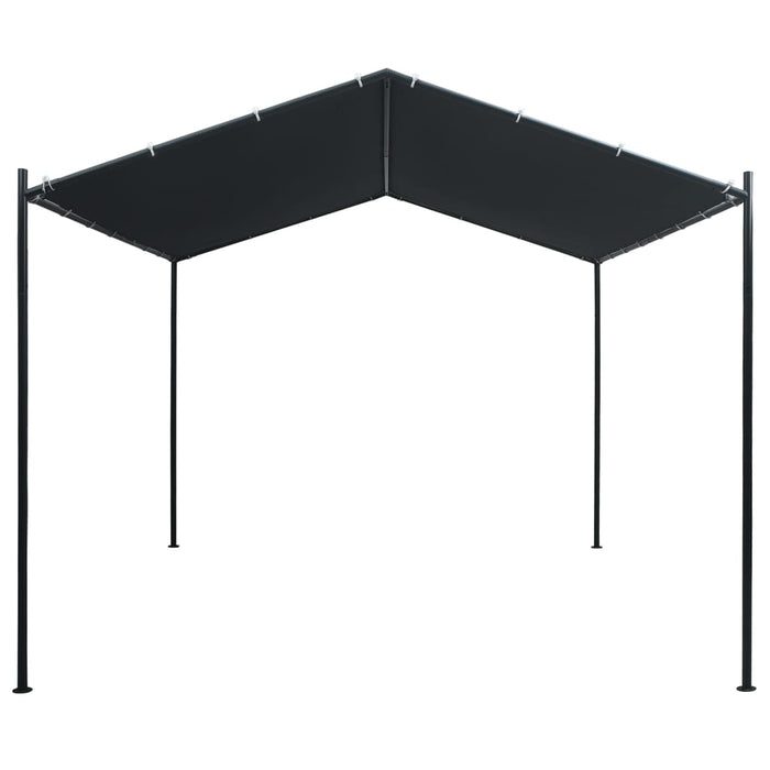 vidaXL || vidaXL Gazebo Pavilion Tent Canopy 9.8ft x9.8ft Steel Anthracite
