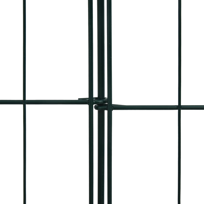 vidaXL || vidaXL Garden Fence Set 39.2"x31.4" Green