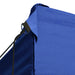 vidaXL || vidaXL Professional Folding Party Tent with 3 Sidewalls 9.8'x13.1' Steel Blue