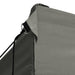 vidaXL || vidaXL Professional Folding Party Tent with 3 Sidewalls 9.8'x13.1' Steel Anthracite