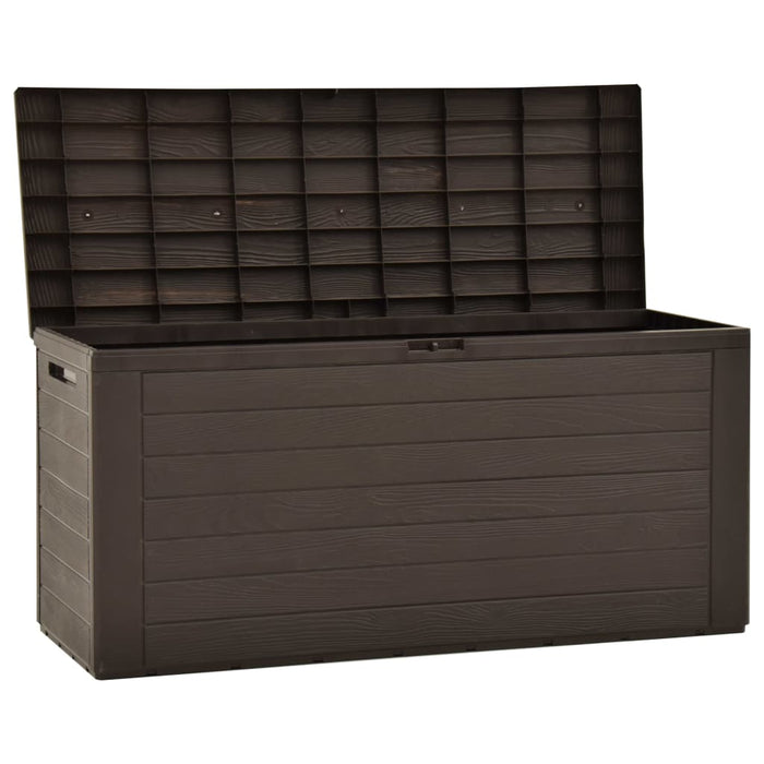 vidaXL || vidaXL Patio Storage Box Brown 45.7"x17.3"x21.7"