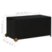 vidaXL || vidaXL Patio Storage Box Black 47.2"x25.6"x24" Poly Rattan