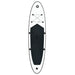 vidaXL || vidaXL Inflatable Stand Up Paddleboard Set Black and White