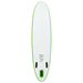 vidaXL || vidaXL Inflatable Stand Up Paddle Board Set Green and White