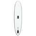 vidaXL || vidaXL Inflatable Stand Up Paddleboard with Sail Set Black and White