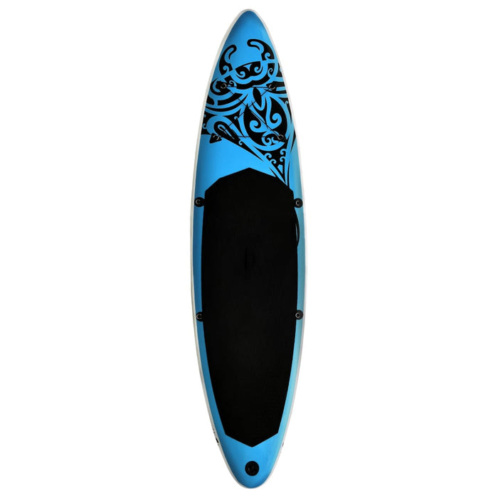 vidaXL || vidaXL Inflatable Stand Up Paddleboard Set 120.1"x29.9"x5.9" Blue