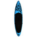 vidaXL || vidaXL Inflatable Stand Up Paddleboard Set 126"x29.9"x5.9" Blue