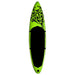 vidaXL || vidaXL Inflatable Stand Up Paddleboard Set 120.1"x29.9"x5.9" Green