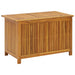 vidaXL || vidaXL Patio Storage Box 35.4"x19.7"x22.8" Solid Acacia Wood