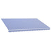 vidaXL || vidaXL Awning Top Sunshade Canvas Blue & White 196.9"x118.1"