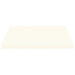 vidaXL || vidaXL Awning Top Sunshade Canvas Cream 118.1"x98.4"