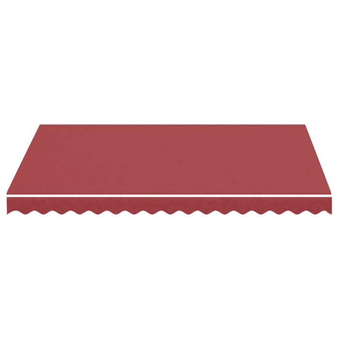 vidaXL || vidaXL Replacement Fabric for Awning Burgundy Red 9.8'x8.2'