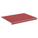 vidaXL || vidaXL Replacement Fabric for Awning Burgundy Red 13.1'x9.8'