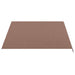 vidaXL || vidaXL Replacement Fabric for Awning Brown 13.1'x9.8'