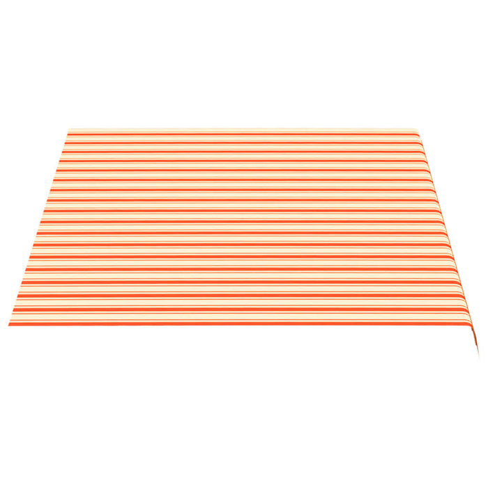 vidaXL || vidaXL Replacement Fabric for Awning Yellow and Orange 11.5'x8.2'