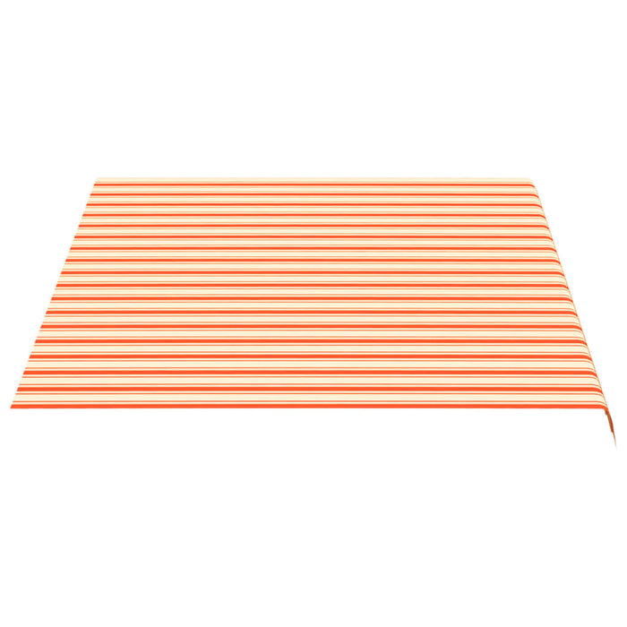 vidaXL || vidaXL Replacement Fabric for Awning Yellow and Orange 13.1'x9.8'