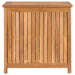 vidaXL || vidaXL Patio Storage Box 23.6"x19.7"x22.8" Solid Teak Wood