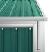 vidaXL || vidaXL Patio Tool Shed Green 34.6"x35"x63.4" Galvanized Steel