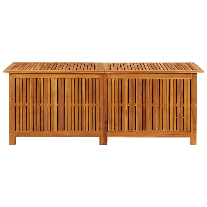 vidaXL || vidaXL Patio Storage Box 59.1"x19.7"x22.8" Solid Acacia Wood