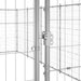 vidaXL || vidaXL Outdoor Dog Kennel Galvanized Steel 234.4 ft²