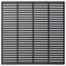 vidaXL || vidaXL Louver Fence WPC 70.9"x70.9" Gray