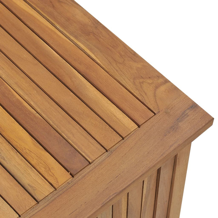 vidaXL || vidaXL Patio Box 44.9"x19.7"x22.8" Solid Wood Teak