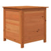vidaXL || vidaXL Patio Cushion Box Brown 19.7"x19.7"x22" Solid Wood Fir