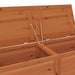 vidaXL || vidaXL Patio Cushion Box Brown 59.1"x19.7"x22" Solid Wood Fir