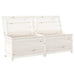 vidaXL || vidaXL Patio Cushion Box White 78.7"x19.7"x22" Solid Wood Fir