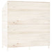 vidaXL || vidaXL Garden Shed White 40.2"x20.5"x44.1" Solid Wood Fir