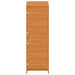 vidaXL || vidaXL Garden Shed Brown 21.7"x20.5"x68.7" Solid Wood Fir