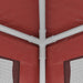 vidaXL || vidaXL Party Tent with 4 Mesh Sidewalls Red 8.2'x8.2' HDPE