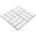 vidaXL || vidaXL Decking Tiles 30 pcs White 11.8"x11.8" Solid Wood Acacia