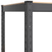 vidaXL || vidaXL 4-Layer Storage Shelf Anthracite Steel&Engineered Wood