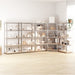 vidaXL || vidaXL 5-Layer Shelves 5 pcs Silver Steel&Engineered Wood