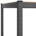 vidaXL || vidaXL 5-Layer Shelves 2 pcs Anthracite Steel&Engineered Wood