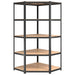 vidaXL || vidaXL 5-Layer Shelves 5 pcs Anthracite Steel&Engineered Wood
