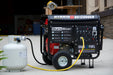 DuroMax || DuroMax 12000-Watt 18 HP Portable Hybrid Gas Propane Generator DS12000EH