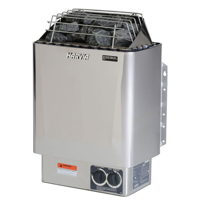 Aleko Products || Harvia KIP Wet Dry Sauna Heater Stove - Digital Controller - 4.5 kW