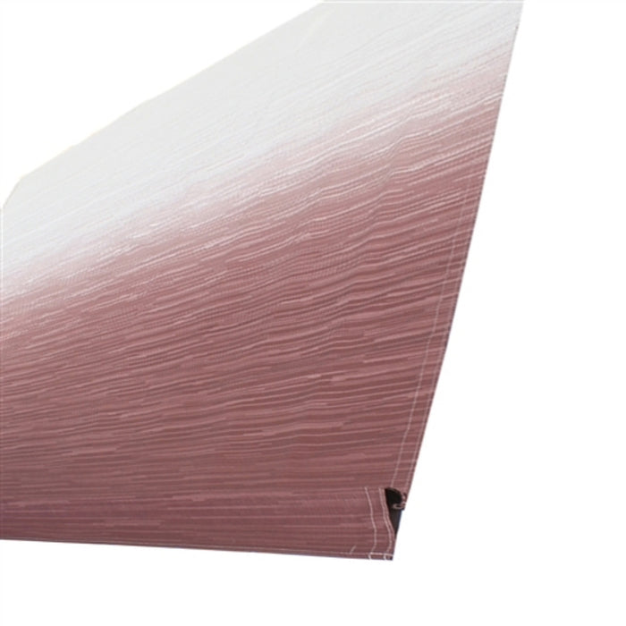 Aleko Products || RV Awning Fabric Replacement - 21 X 8 ft (6.4 x 2.4 m) - Burgundy Fade