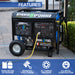 DuroMax || DuroMax XP13000EH 13,000-Watt 500cc Portable Hybrid Gas Propane Generator