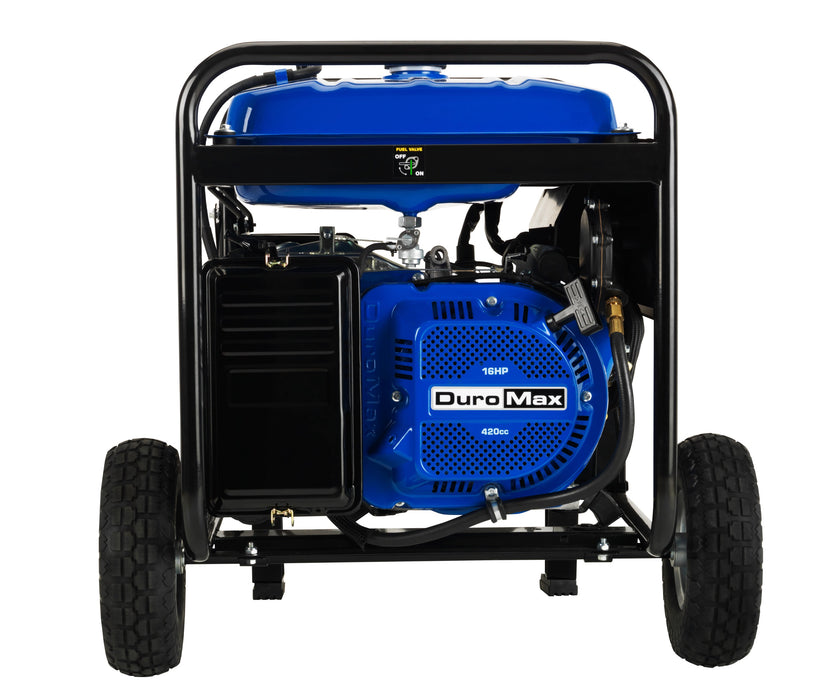 DuroMax || DuroMax XP8500EH 8,500-Watt 420cc Electric Start Dual Fuel Hybrid Portable Generator