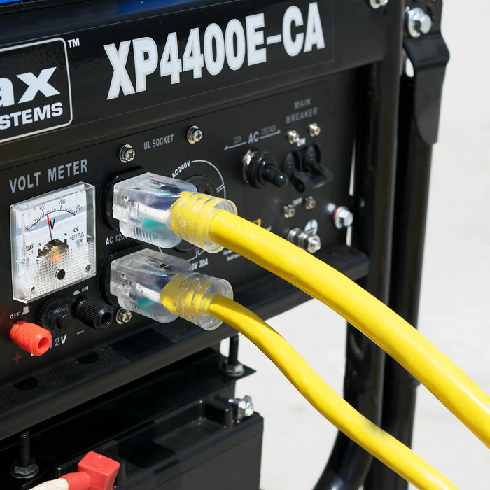 DuroMax || DuroMax XPC10025C 25 Ft 10 Ga Triple Tap Extension Power Cord