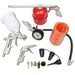 vidaXL || Air Tool Set Kit Spray Paint Gun for Compressor 140255