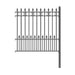 Aleko Products || Aleko DIY Steel Iron Wrought High Quality Ornamental Fence ST.LOUIS Style 5.5 x 5 Ft FENCESTPDIY5X5.5-AP