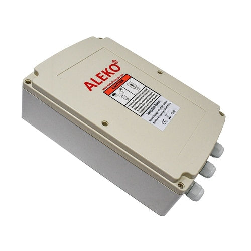 Aleko Products || Aleko Dual Swing Gate Operator AS1200 AC/DC Solar Kit 60W AS1200FULL-AP